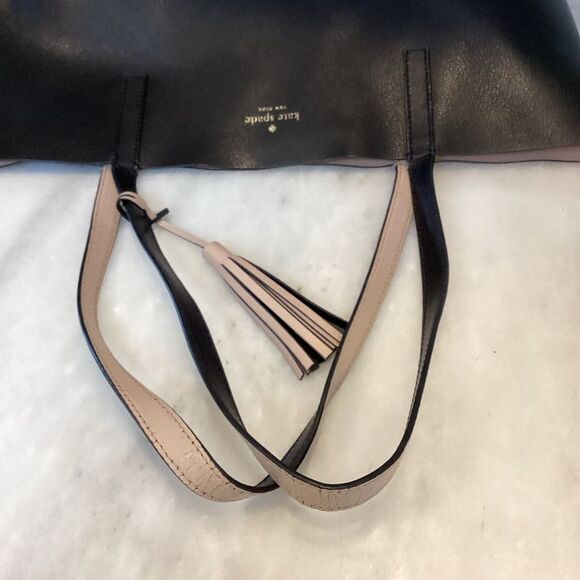 Kate Spade New York Marina Lakeland Drive Reversible Leather Tote Bag - Picture 15 of 15